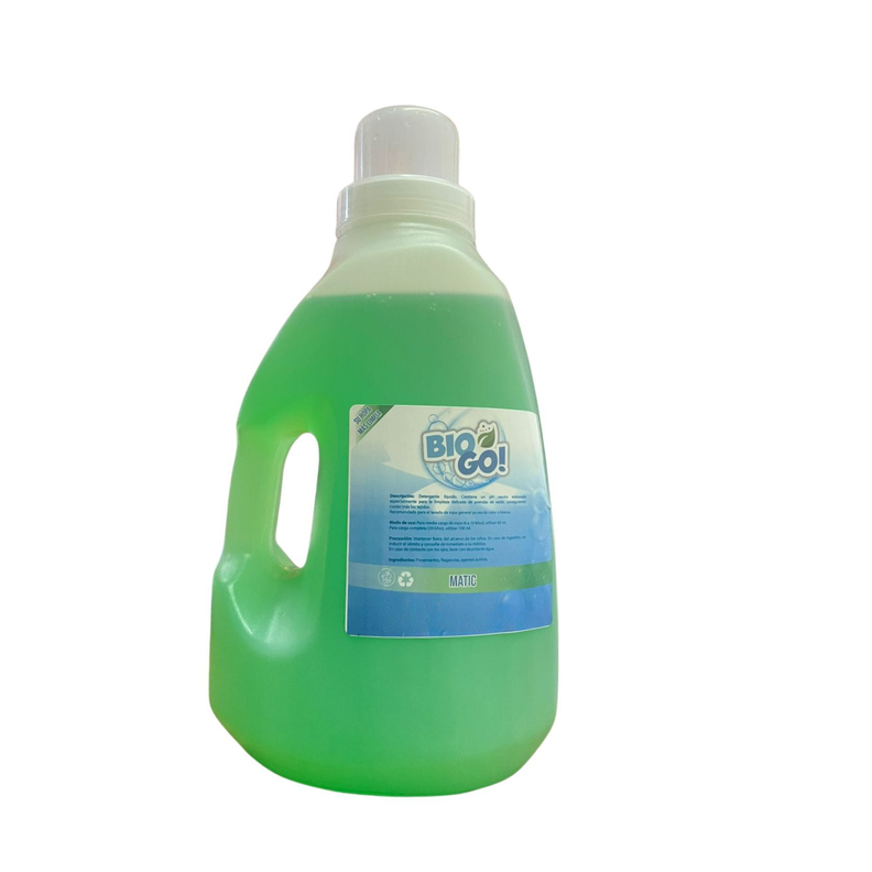 Detergente Bio Go Matic 3 Litros Biodegradable-0