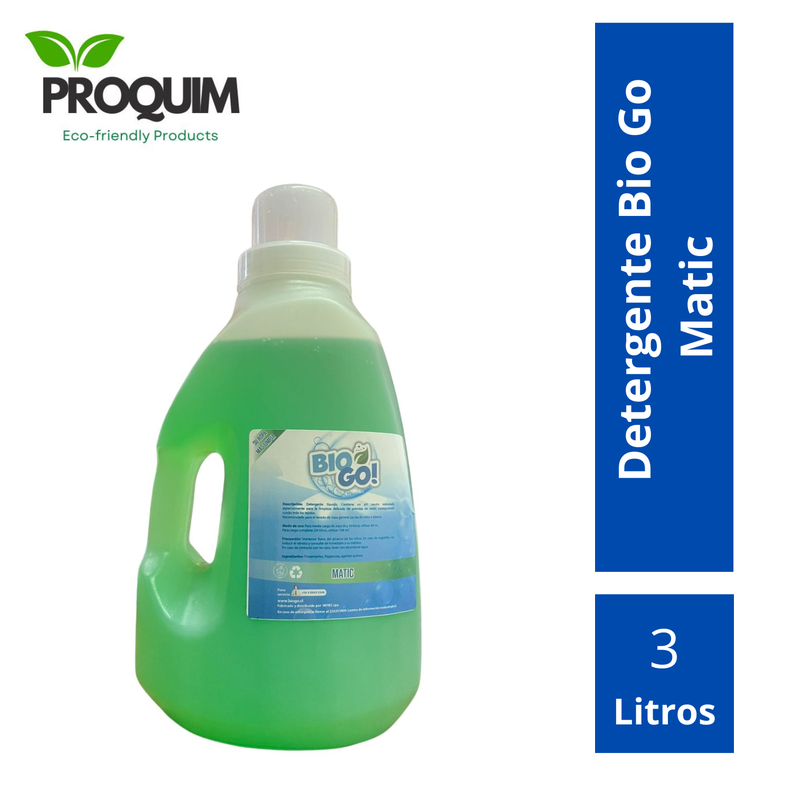 Detergente Bio Go Matic 3 Litros Biodegradable-1