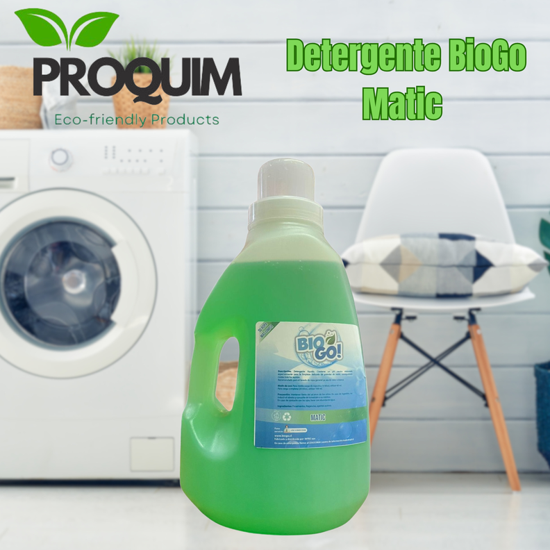Detergente Bio Go Matic 3 Litros Biodegradable-5