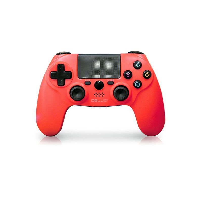 Control Play Station 4 Dual Shock Bluetooth Wireless Red-0