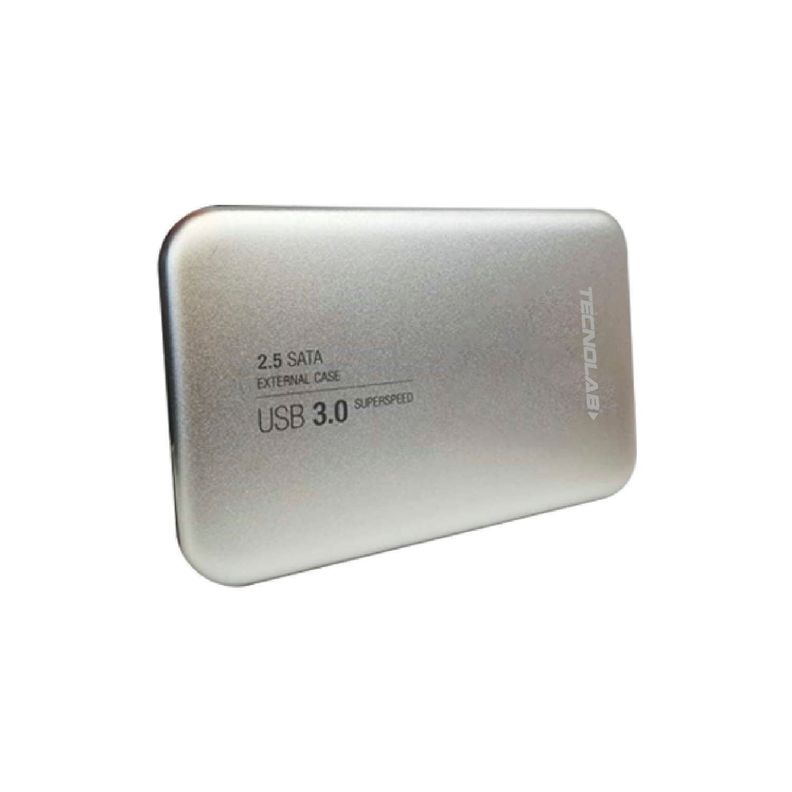 Cofre Metalico Para Disco Duro Sata 2,5 USB 3,0 hasta 2 TB-1