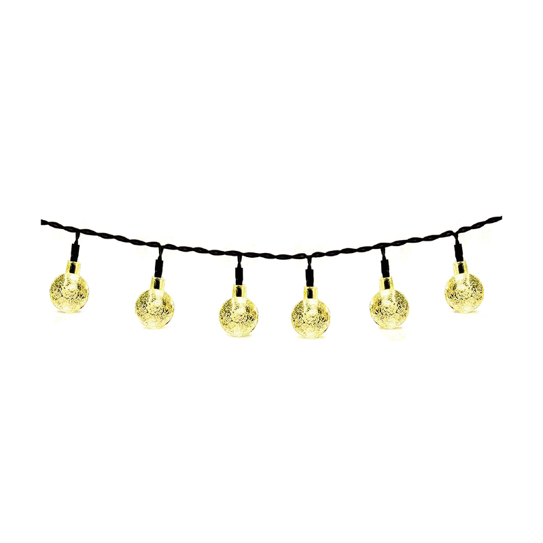 Guirnaldas Solar Led Doma Luz Multicolor 20 Piezas -0