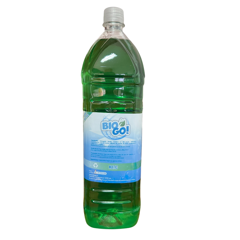 Detergente Bio Go Matic 2 Litros Biodegradable-0