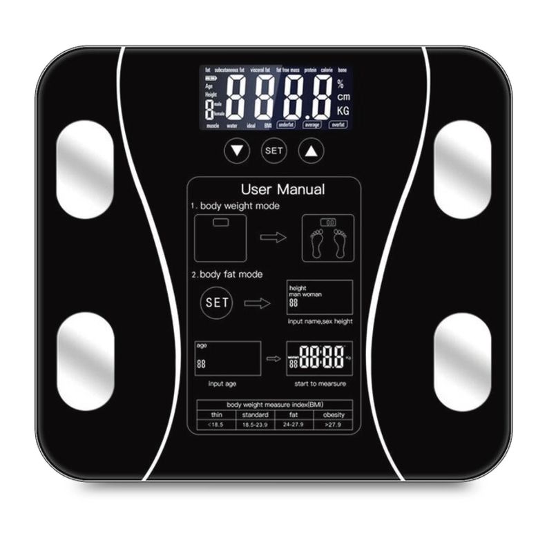 Pesa Digital Personal Smart Bluetooth Negro 0