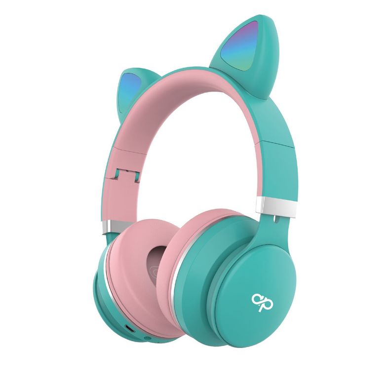 Audifono Bluetooth Cat Headband Con Luz Led Tur-0