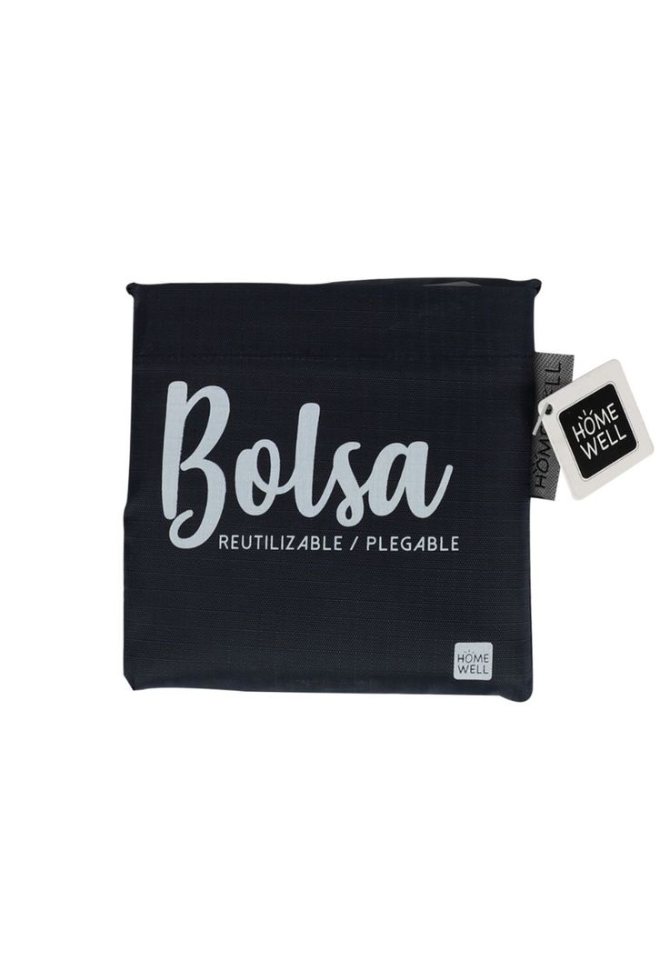 Bolsa Plegable Negra 45*63cm-0