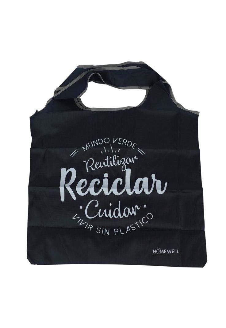 Bolsa Plegable Negra 45*63cm-1