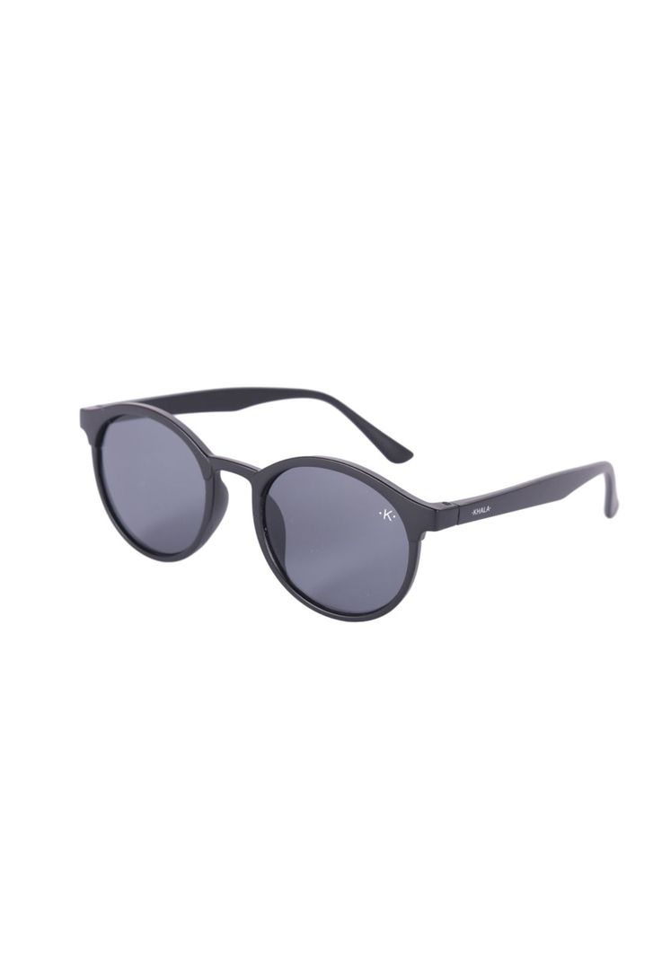 Lentes De Sol Circulares Negro Uv400-0