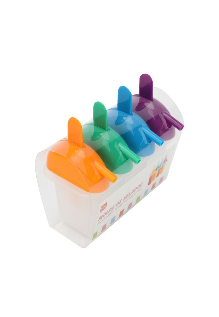 Set Moldes de Helado 15x14x7cm (4u) Diseno 1