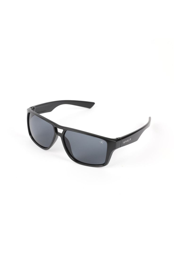 Lentes De Sol Rectangular Negro Uv400