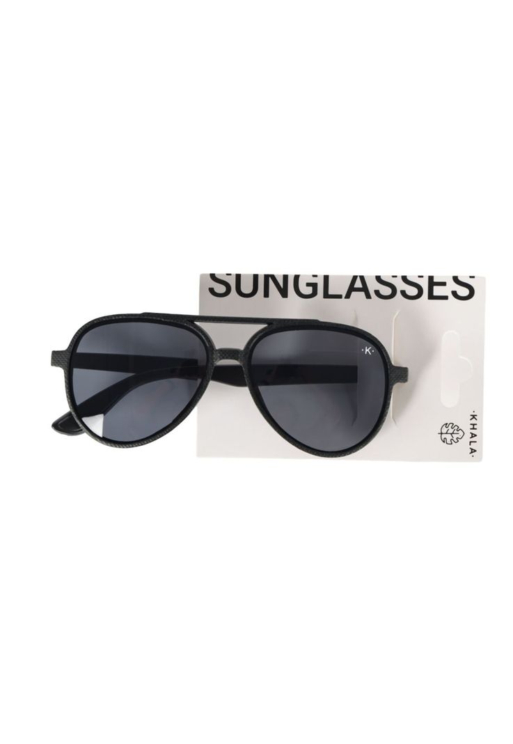 Lentes De Sol Aviador Marco Grueso Negro Uv400-1