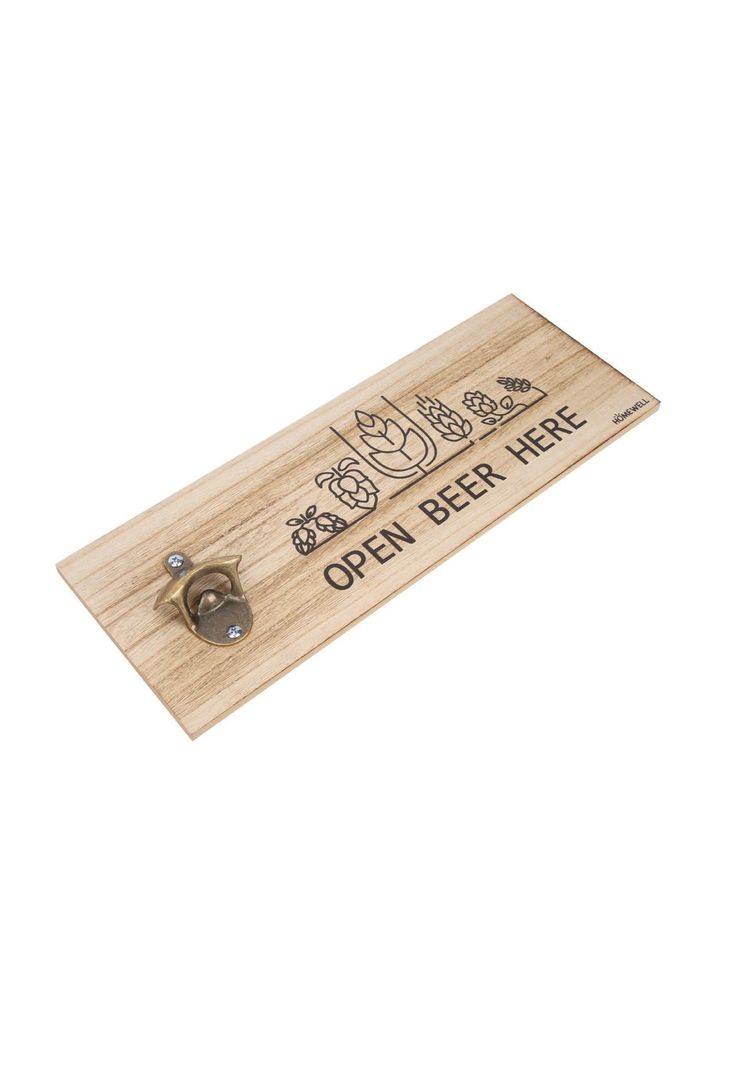 Destapador de Botellas de Pared Beige 38.5x1x14cm-2