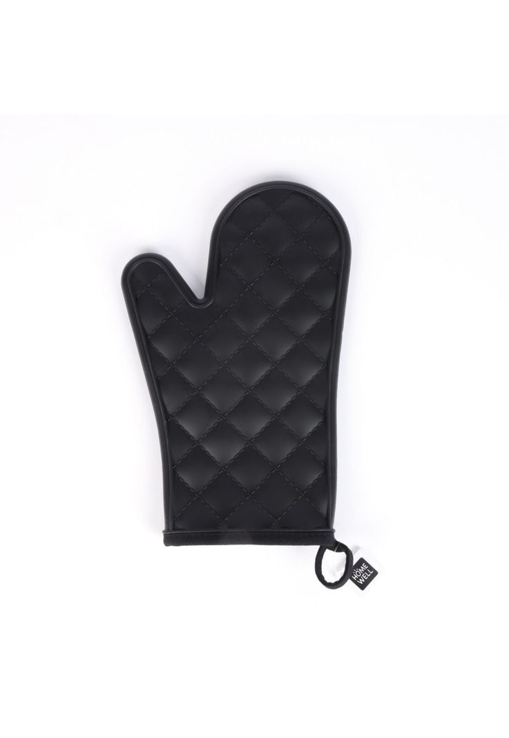 Guantes Cocina Silicona Negro