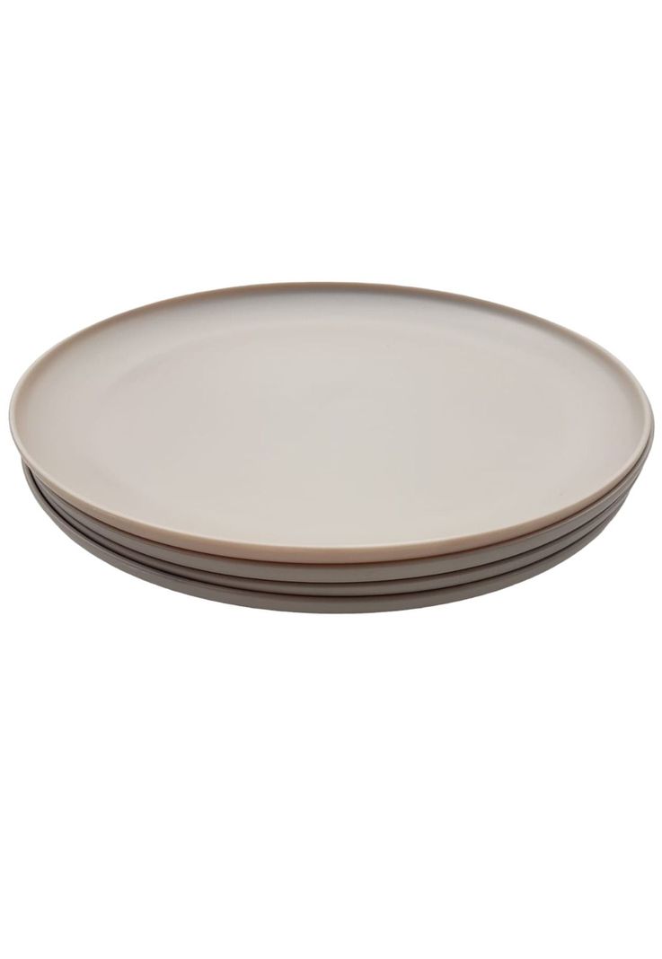 Set Platos Gris 2.67x0.17cm (4u)-0