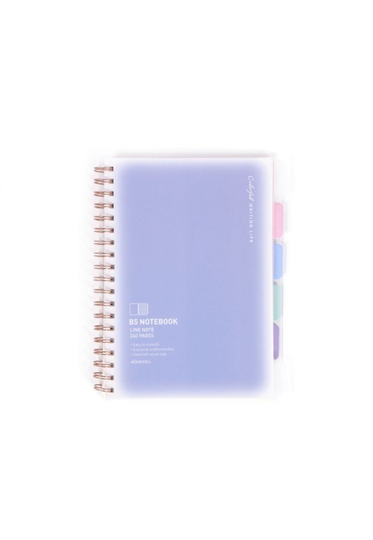 Libreta Morada 17.3*25cm Morado