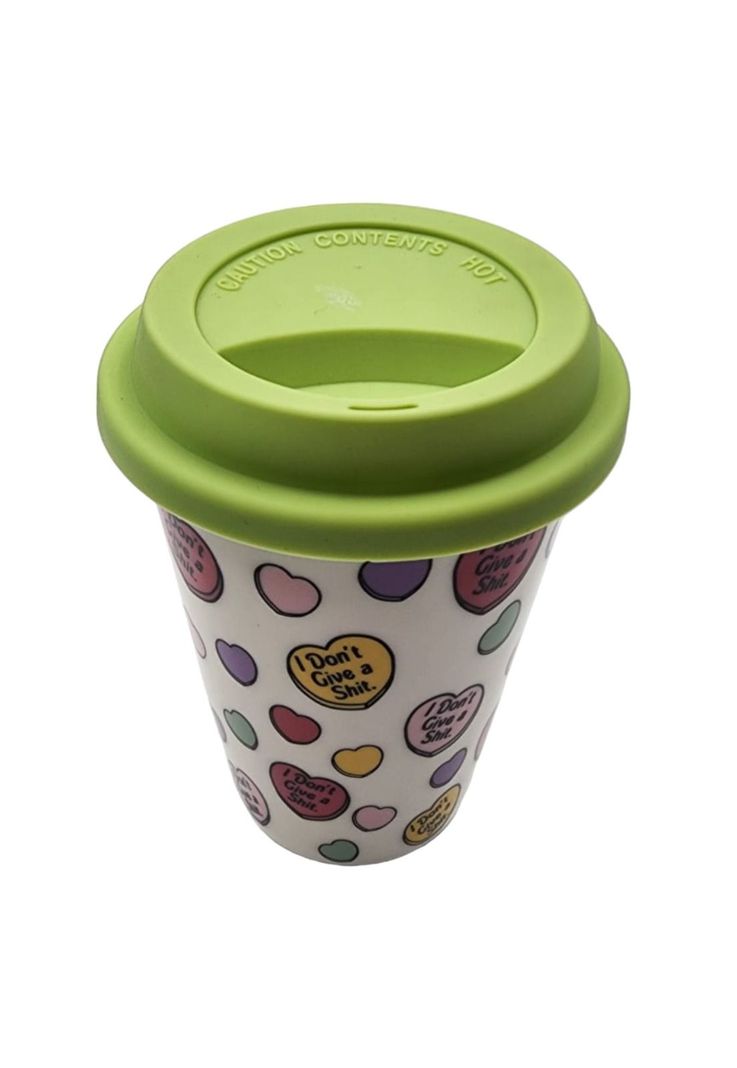 Mug Cerámica Tapa Silicona Verde 400ml-0