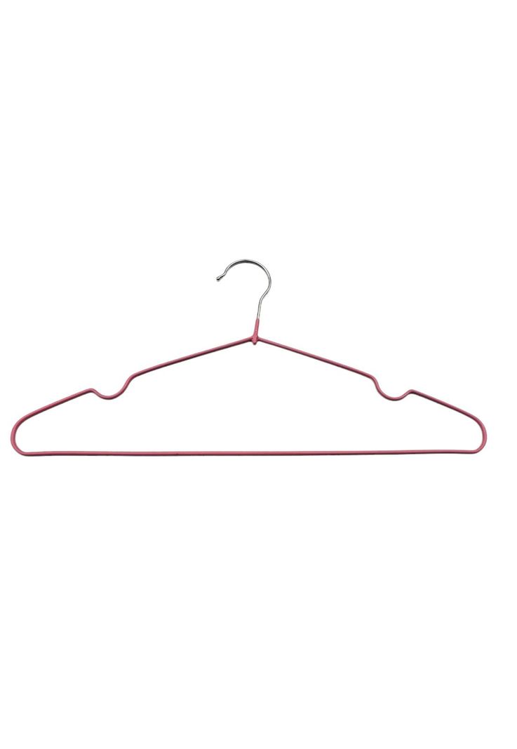 Set Colgador de Ropa Rojo (10u)-1