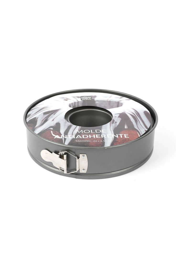 Molde Antiadherente  26*6.5 cm Negro