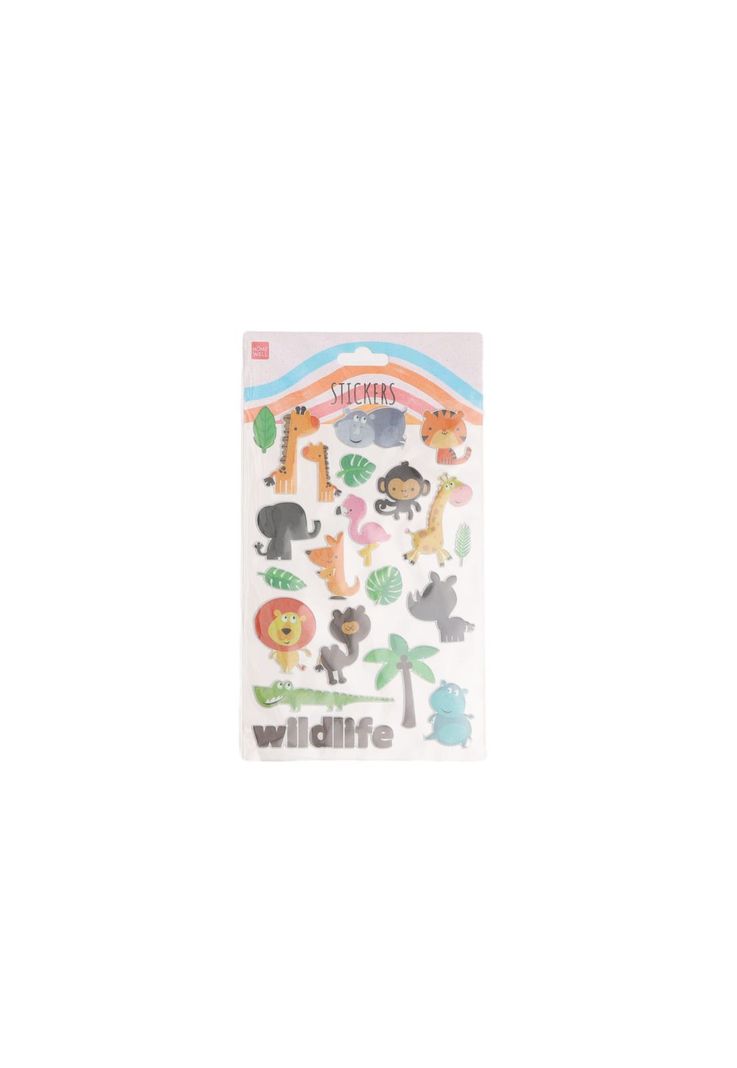 Sticker animales14*25cm-0
