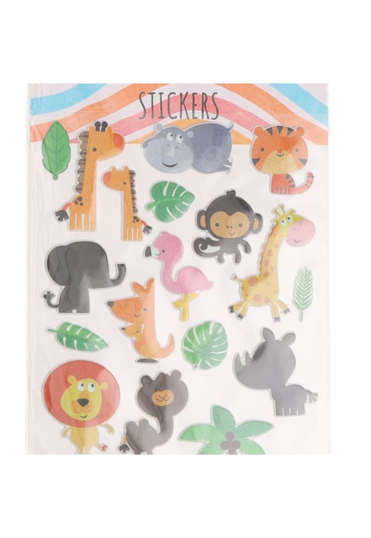 Sticker animales14*25cm-1