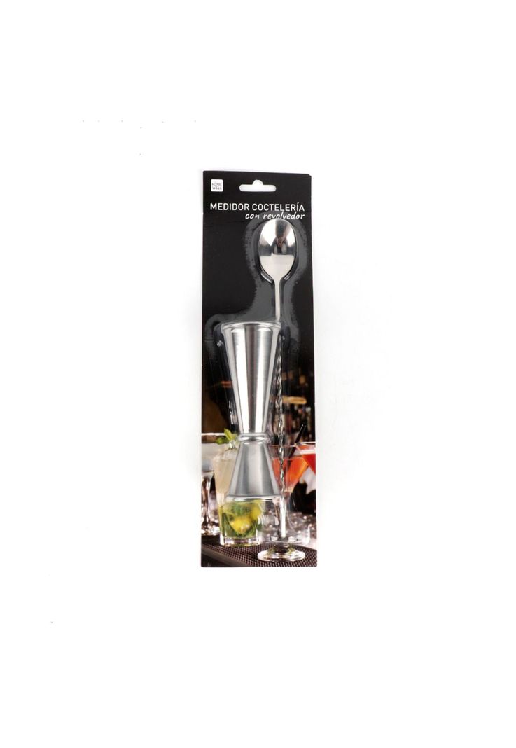 Set Jigger y Revolvedor 30/60ml Gris Oscuro