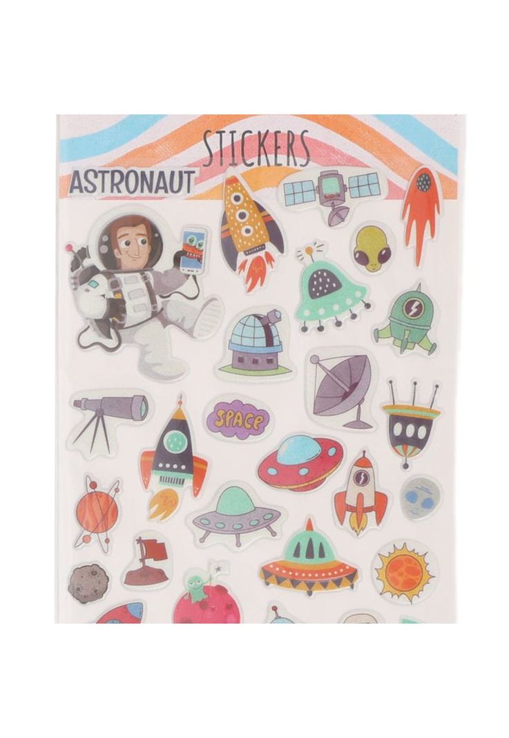 Sticker astronauta 14*25cm-1