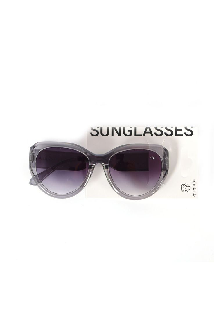 Lentes De Sol Ojo de Gato Negro Gris Uv400-1