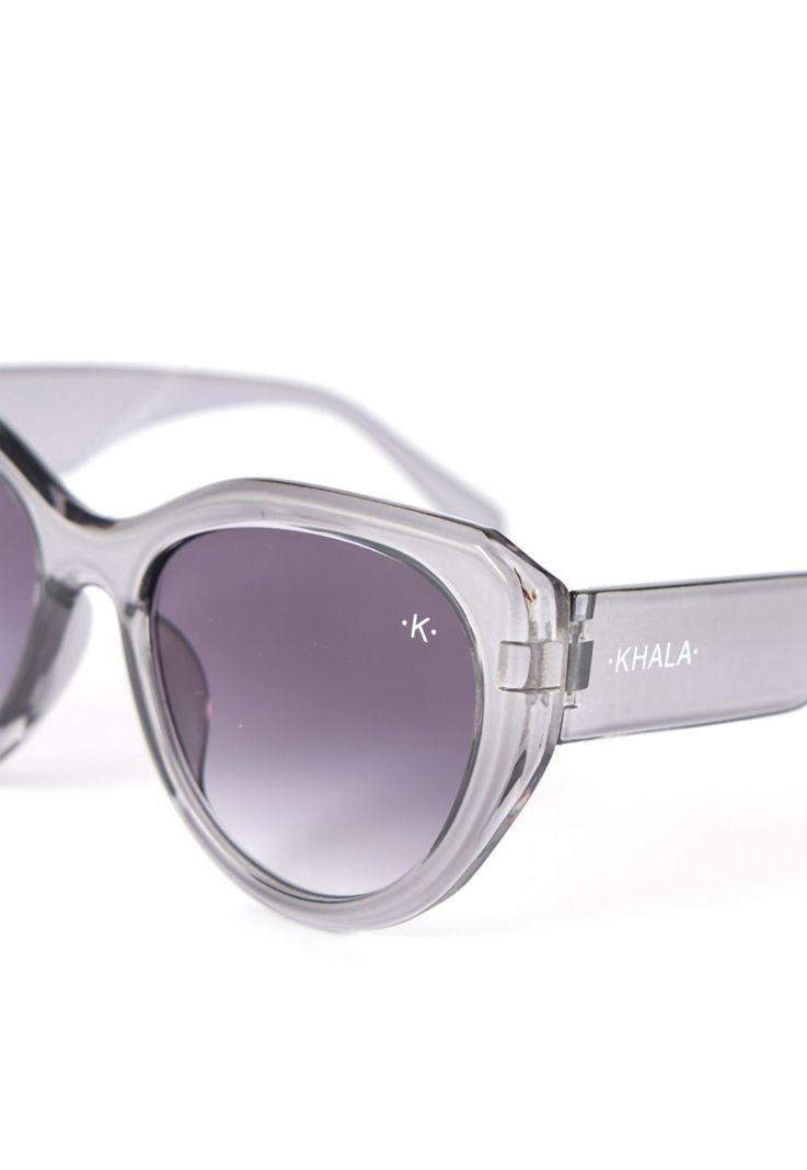 Lentes De Sol Ojo de Gato Negro Gris Uv400-2