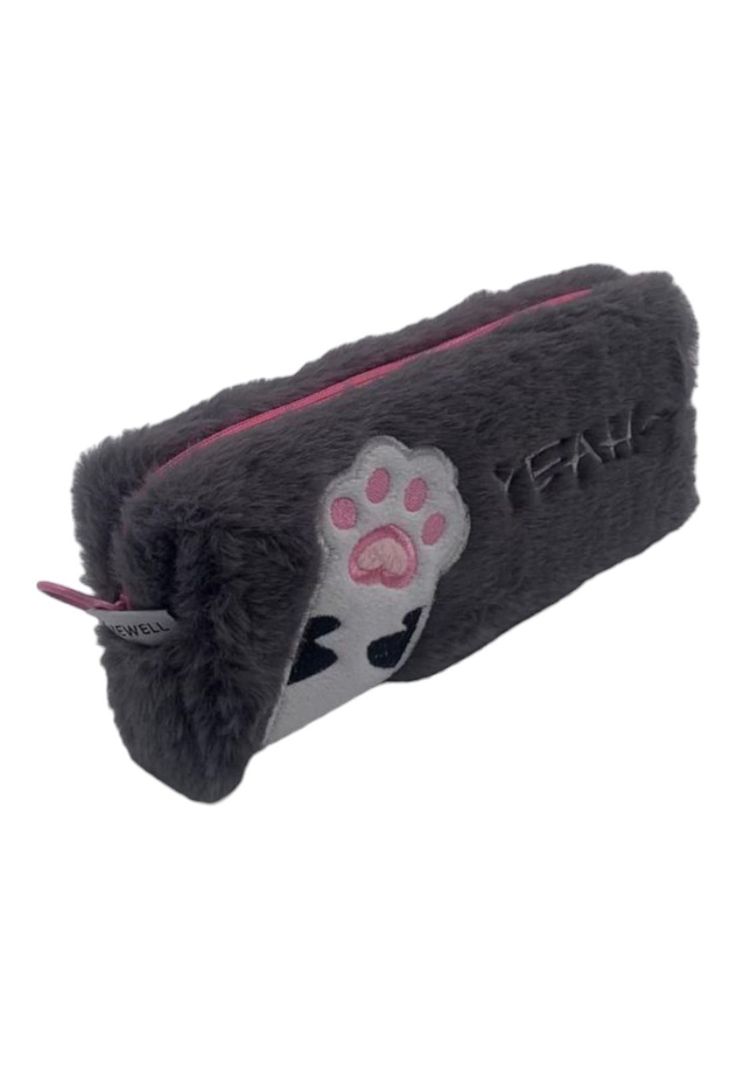 Estuche Negro Diseño Pata de Gato 20*9*4.5cm-1
