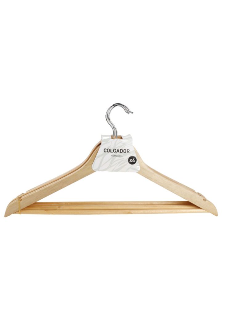 Colgador de ropa 44*23cm Beige