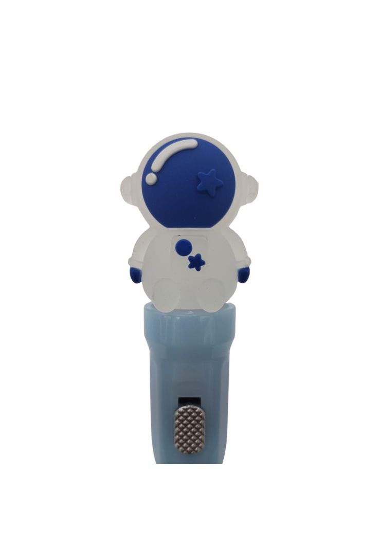 Lapiz Pasta Luz Astronauta Azul-3