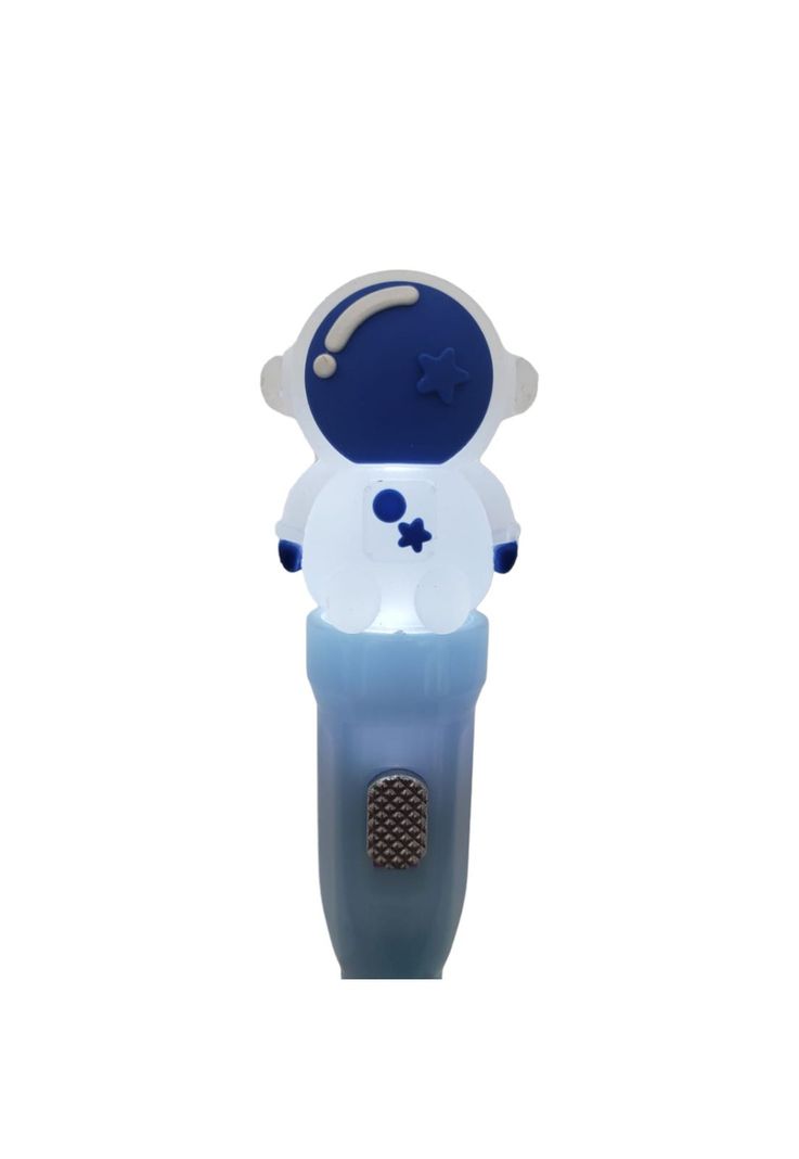 Lapiz Pasta Luz Astronauta Azul-4