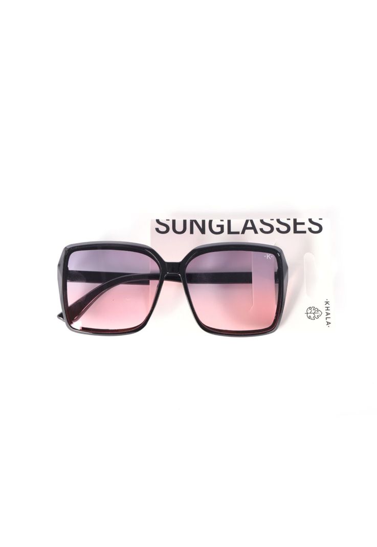Lentes De Sol Oversize Morado Rosado Uv400-1
