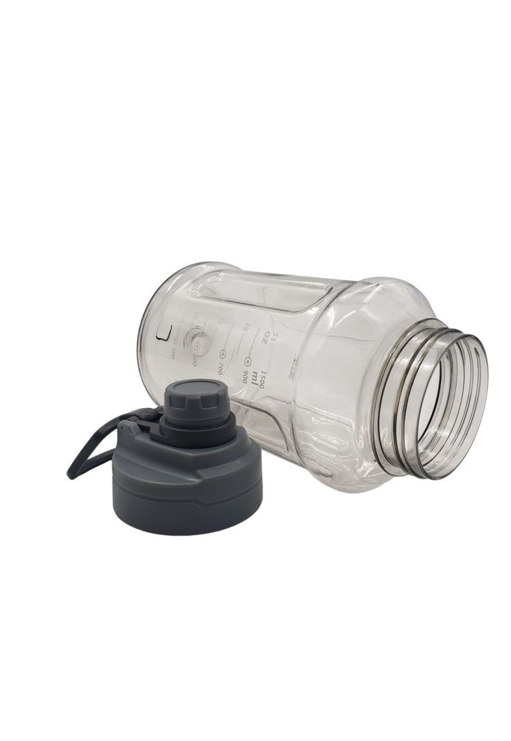 Botella Agua Negro 1.5L-0