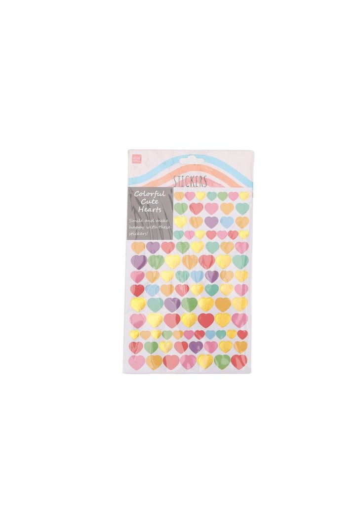 Sticker corazones15.5*26.5cm-0