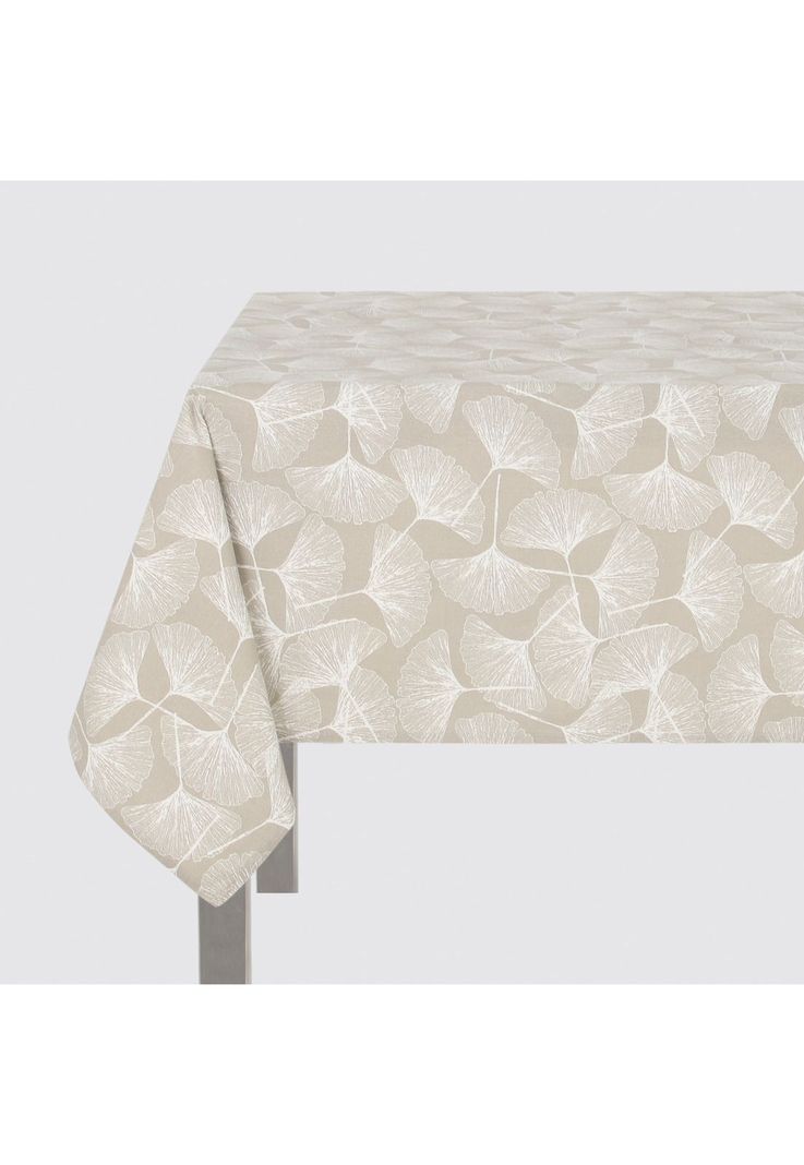 Mantel de Algodón Beige 150x240cm-0