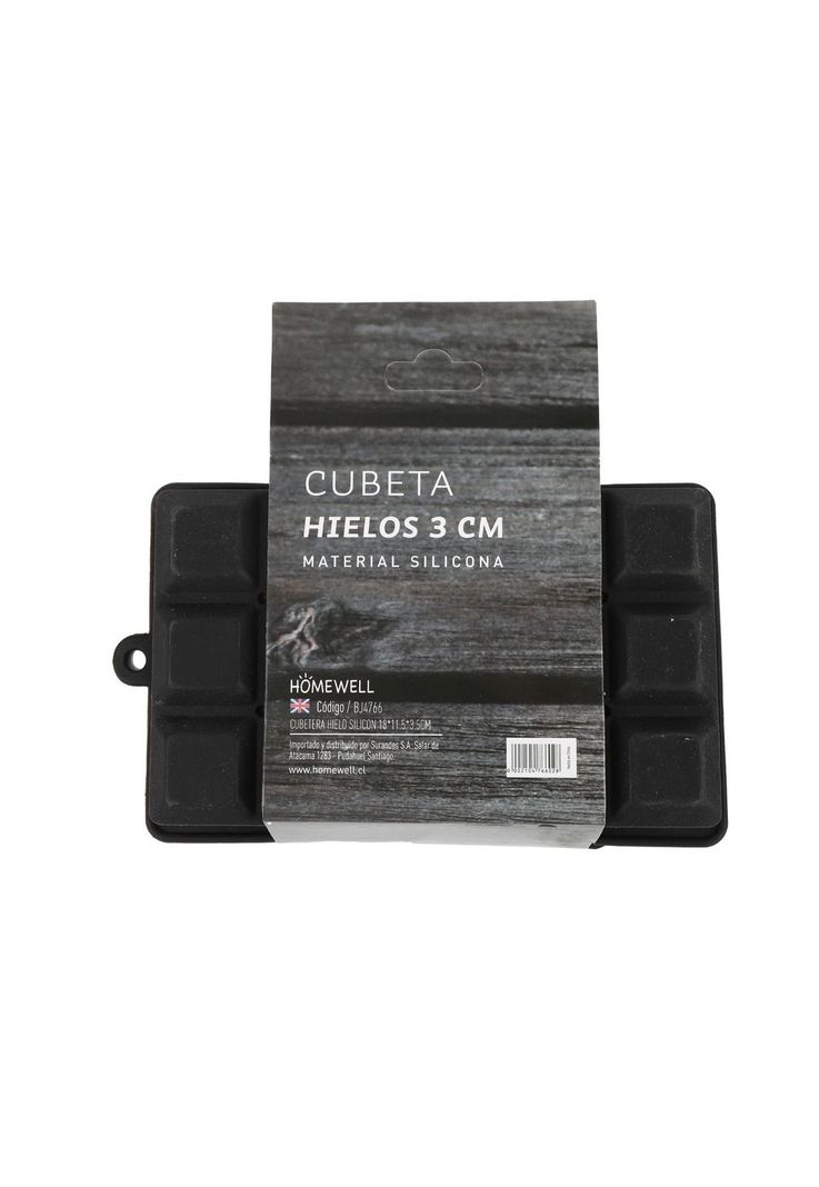 Cubetera Hielo de Silicona 18x11.5x3.5cm-3