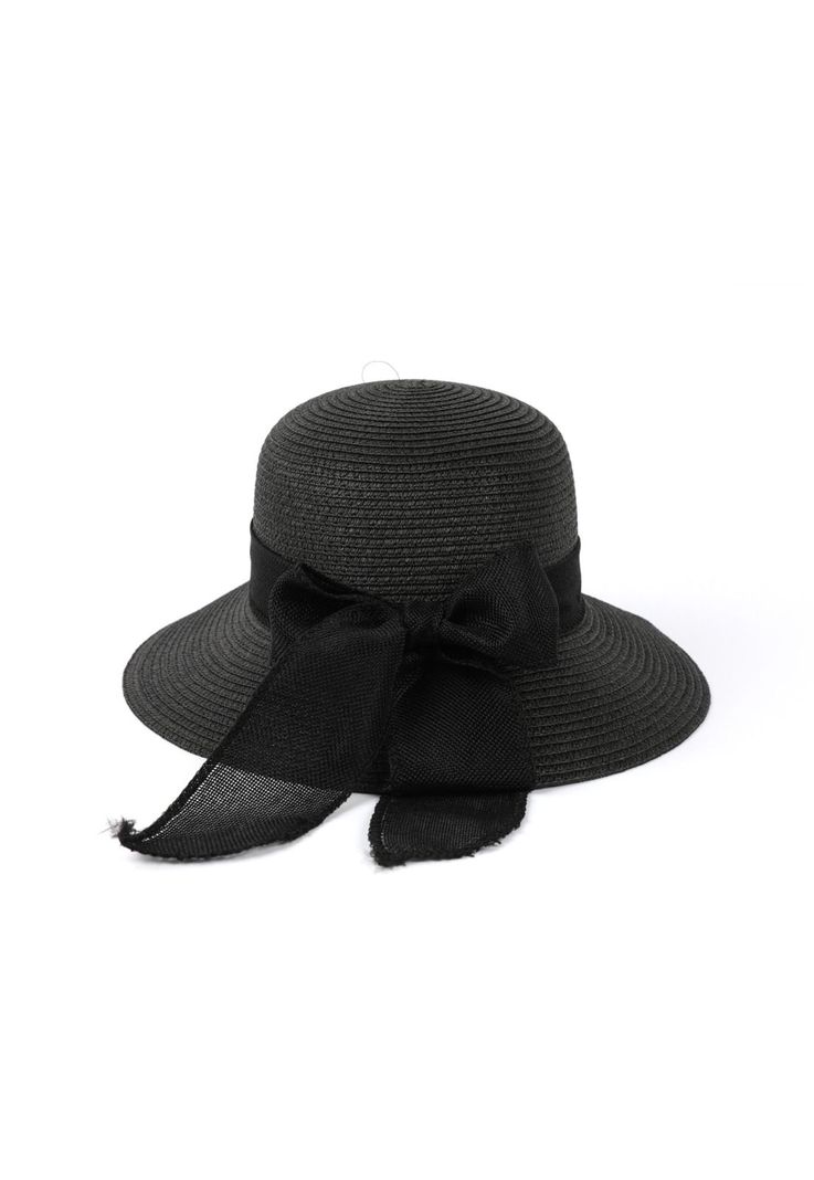 Sombrero Negro Cinta 32Cm