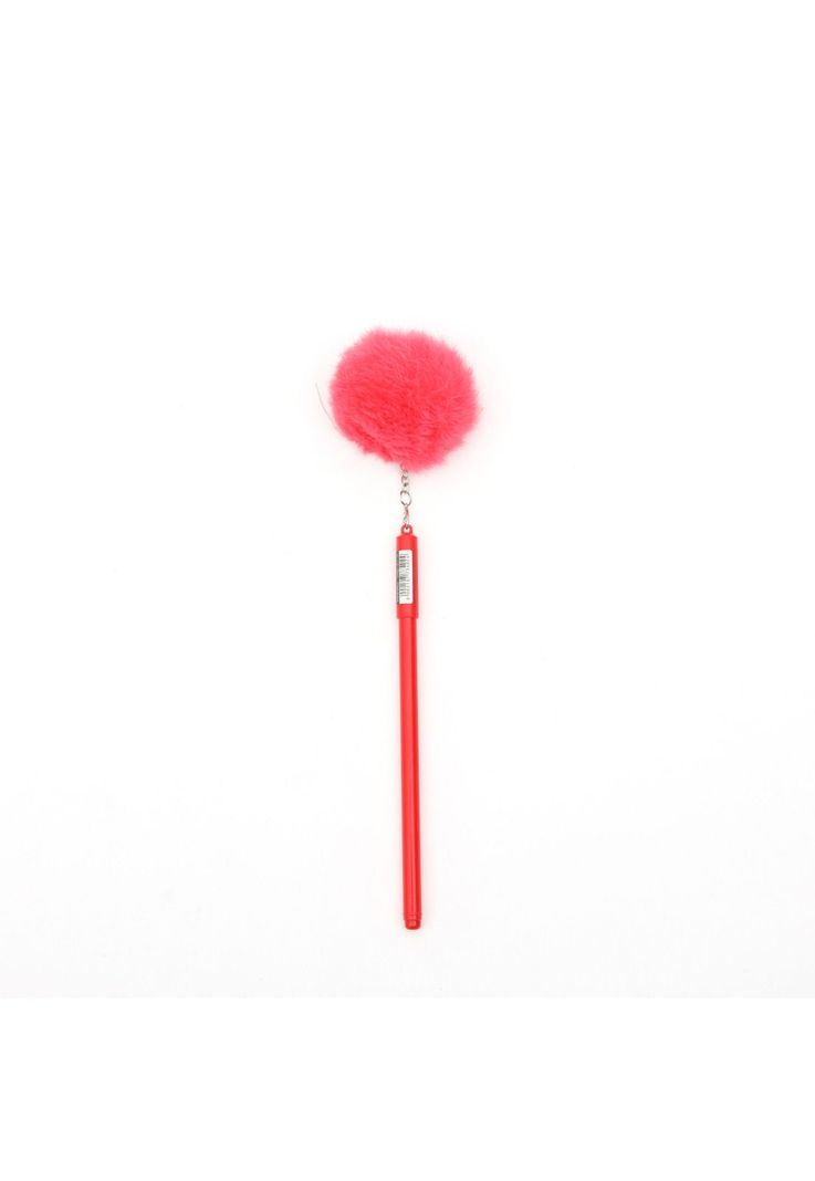 Lapiz Gel Pompom Rojo-0