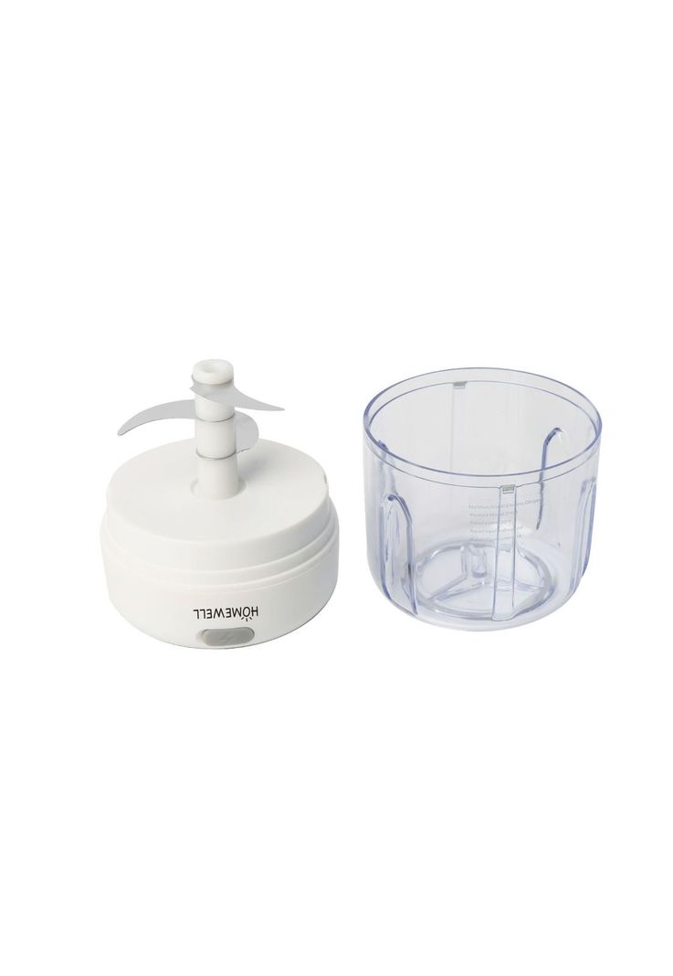 Triturador de Alimentos Blanco Recargable-1