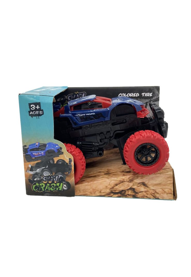 Auto a friccion Monster Negro