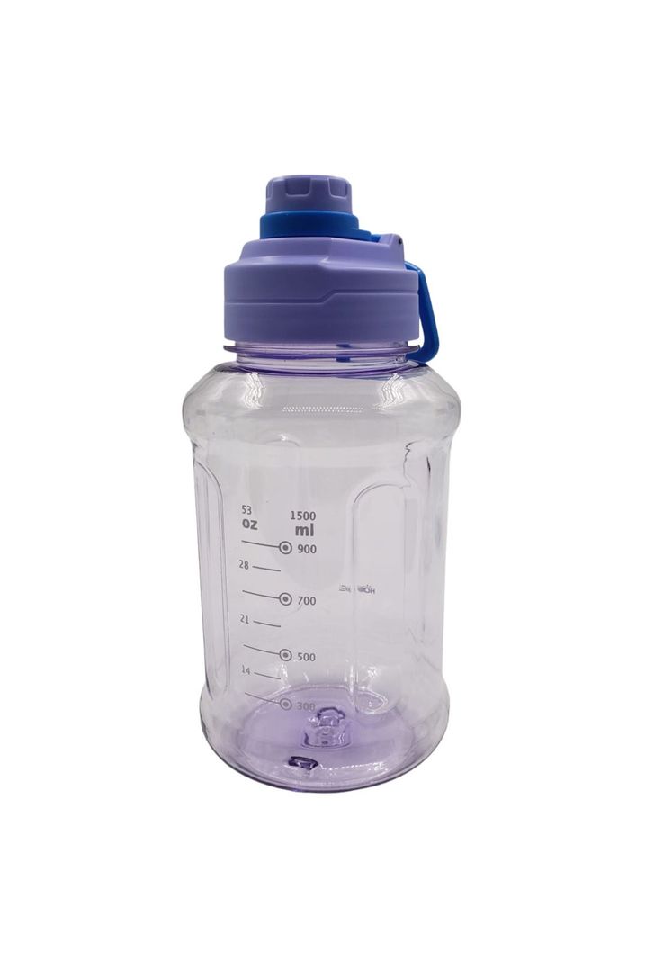 Botella Agua Morado 1.5L-0