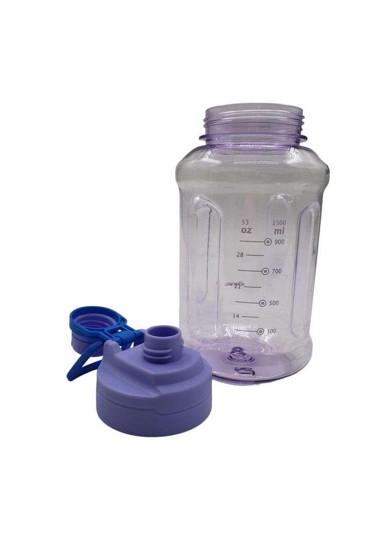 Botella Agua Morado 1.5L-1
