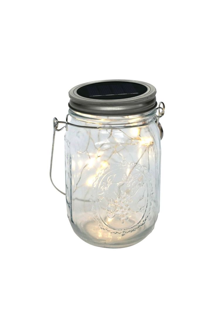 Frasco con Luz Decorativo 13.5x8.5cm-0
