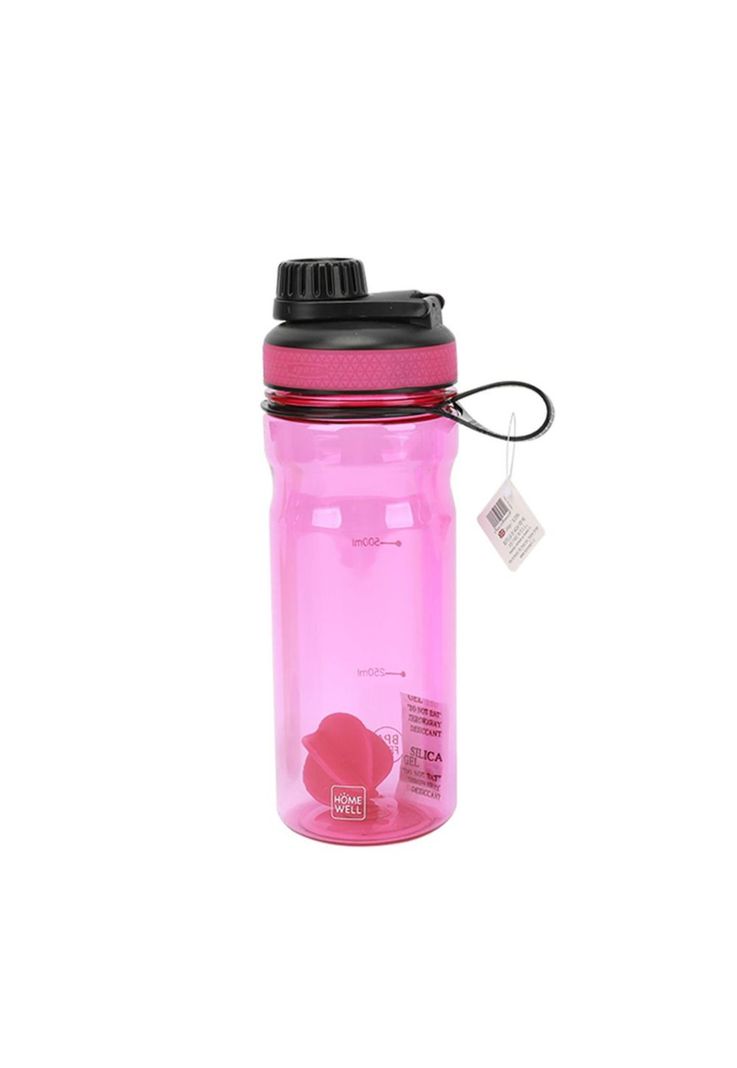 Botella de Agua Sport Shaker Fucsia 900ml-0