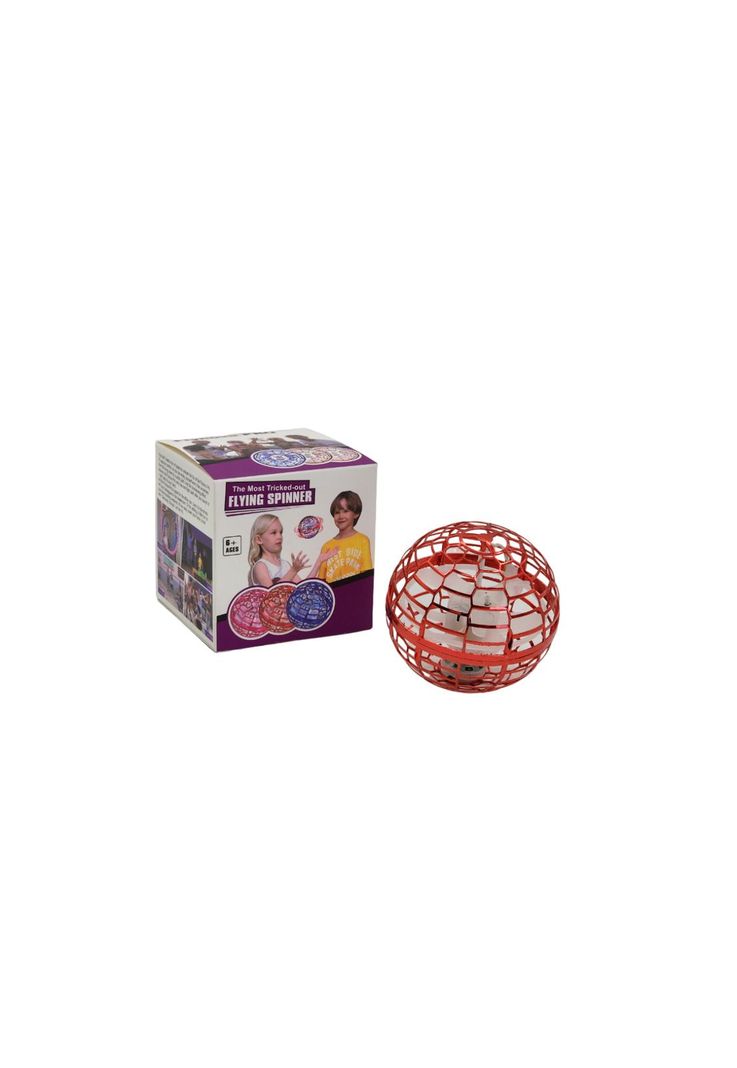 Pelota voladora con luz Rojo-0