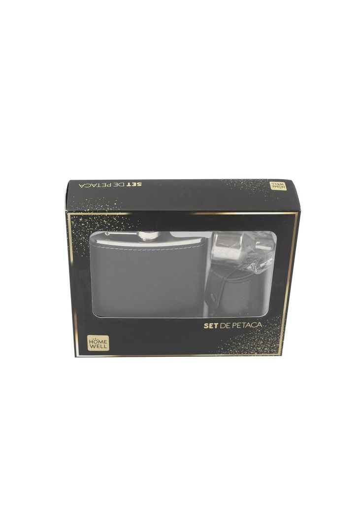 Set Petaca 200ml con 4 Vasos y Embudo-4