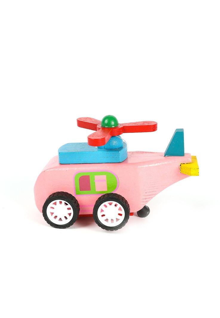 Juguete Helicóptero Rosado 10*6*5Cm-0