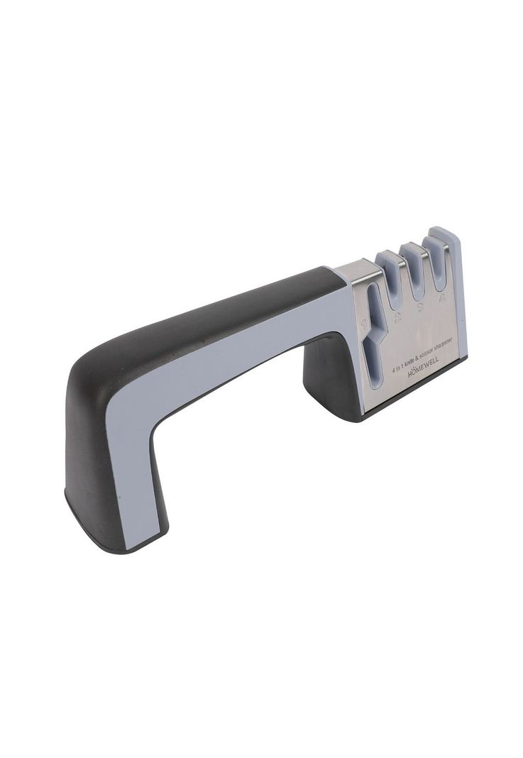 Afilador de Tijeras y Cuchillos Gris 22x6x9cm-2