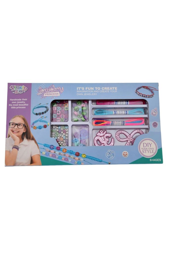 Set Creacion Pulseras Jewelry Princess Celeste